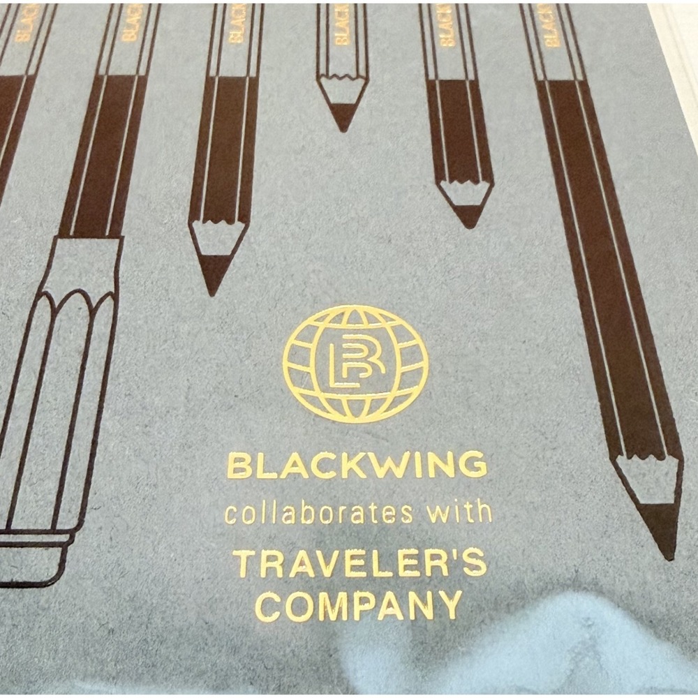 NEW Traveler's Notebook BLACKWING Edition Regular Refill Limited JAPAN - Picture 6 of 9